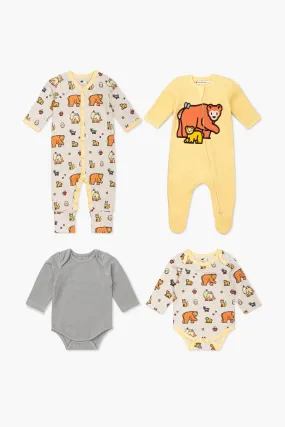 SALE - Essential Baby Zipper Bundle_Forest Friends