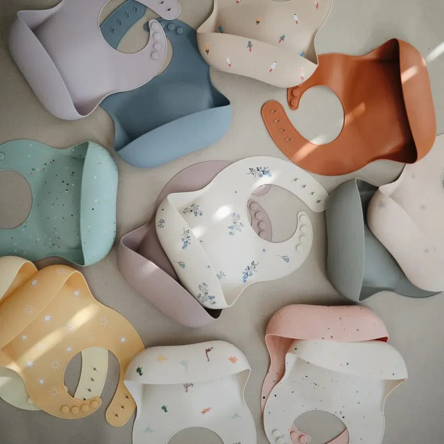 Silicone Baby Bib (Dinosaurs)