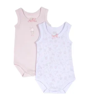 Sleeveless Bodysuit Pack of 2 - Pink
