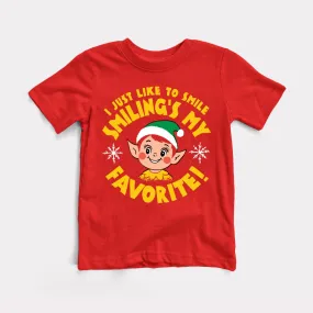 Smiling's My Favorite - Toddler Tee