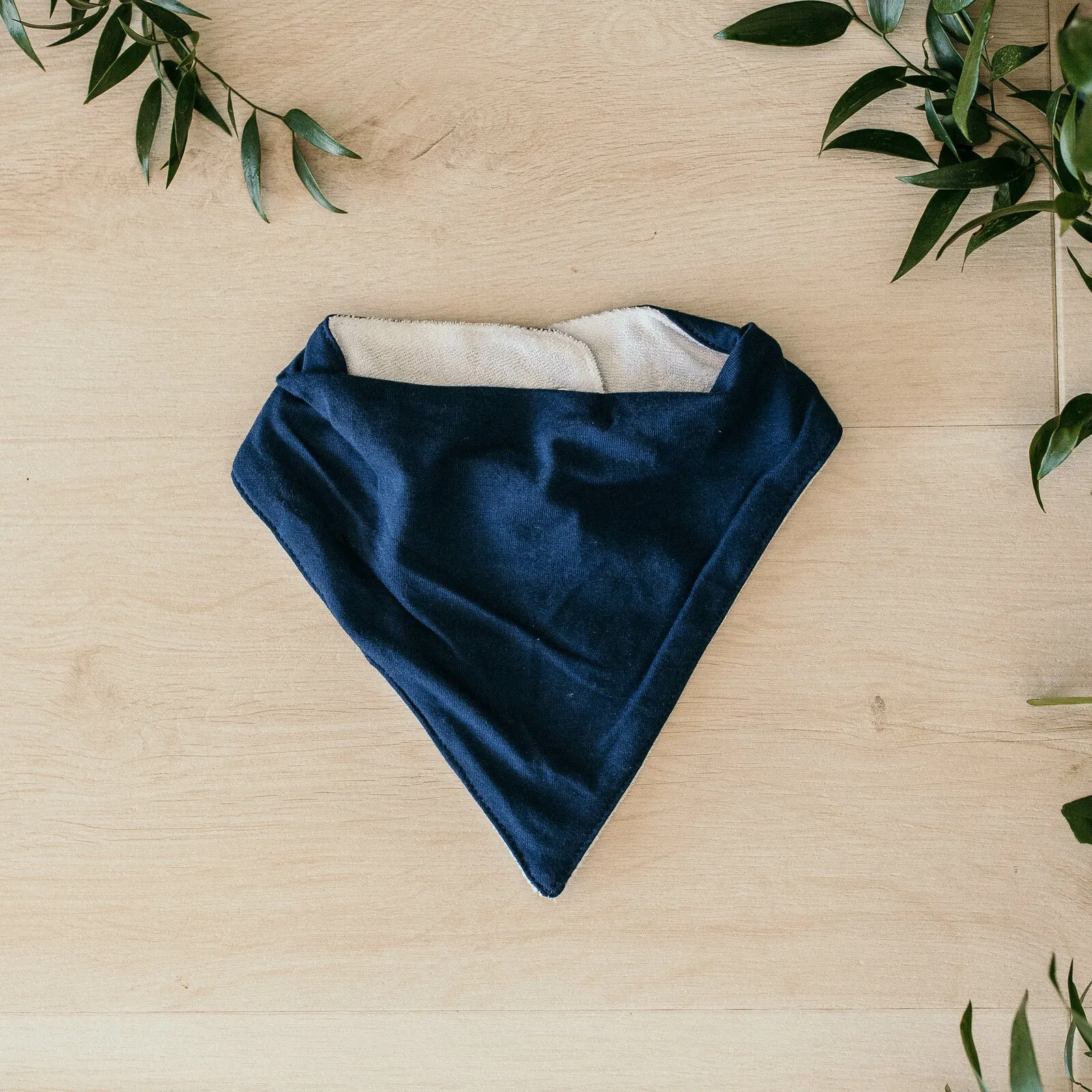 Snuggle Hunny Kids - Navy Dribble Bib
