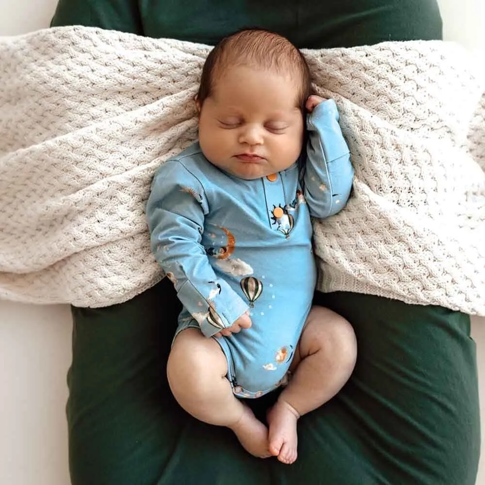 Snuggle Hunny - Organic Long Sleeve Bodysuit - Dream