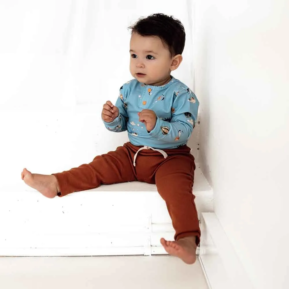 Snuggle Hunny - Organic Long Sleeve Bodysuit - Dream