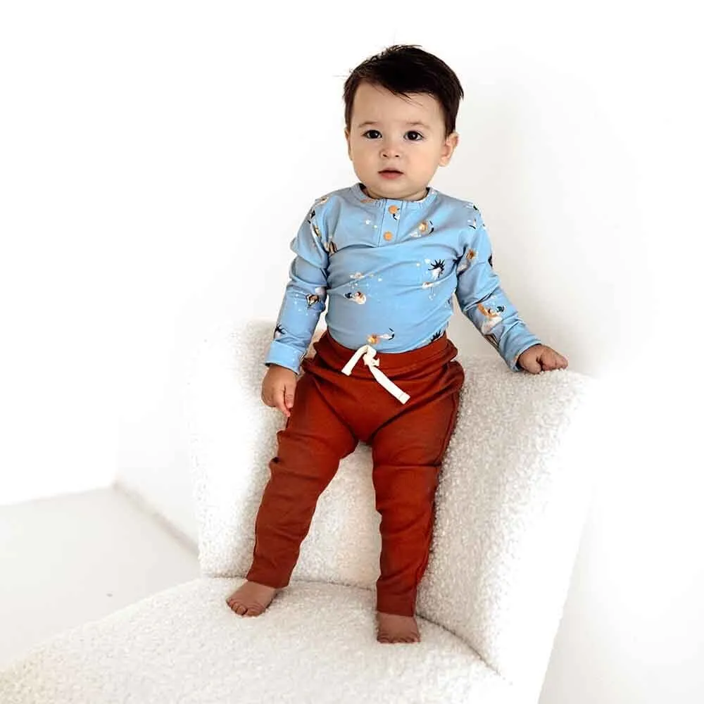 Snuggle Hunny - Organic Long Sleeve Bodysuit - Dream