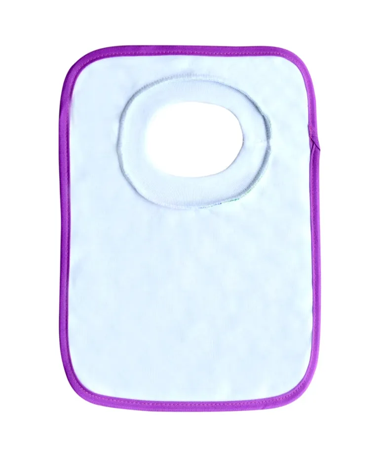 THE LITTLE LOOKERS Soft Terry Cotton Baby Bibs with Comfortable Round Neck for Bottle Feeding & Breast Feeding | Double Layered Skins for Quick Absorption