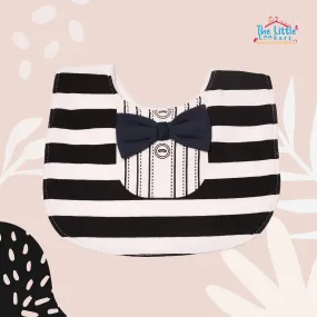 THE LITTLE LOOKERS Unisex Cotton Baby Bibs with Bow Tie for Infants/ Toddlers (3-24 Months)