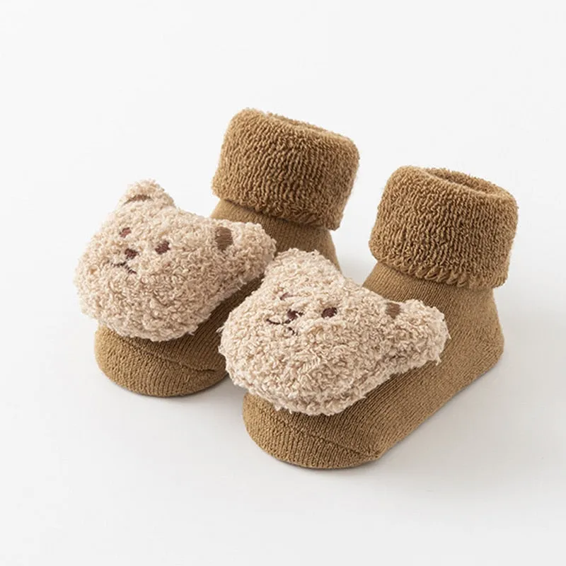 Unisex Cute Cartoon Animal Baby Nonslip Socks