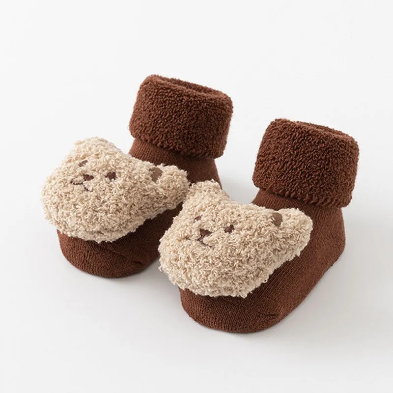 Unisex Cute Cartoon Animal Baby Nonslip Socks