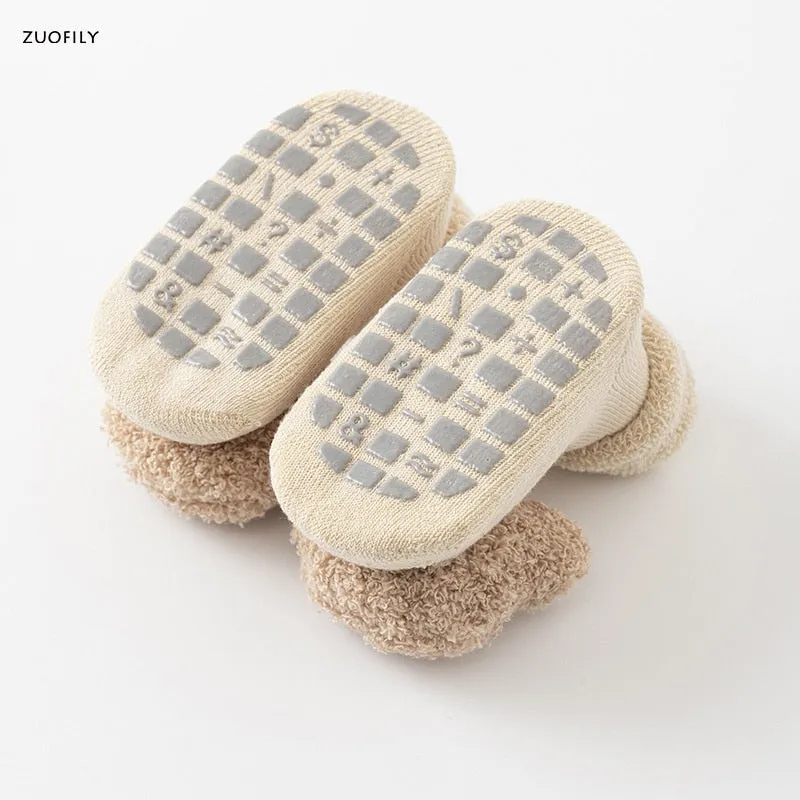 Unisex Cute Cartoon Animal Baby Nonslip Socks