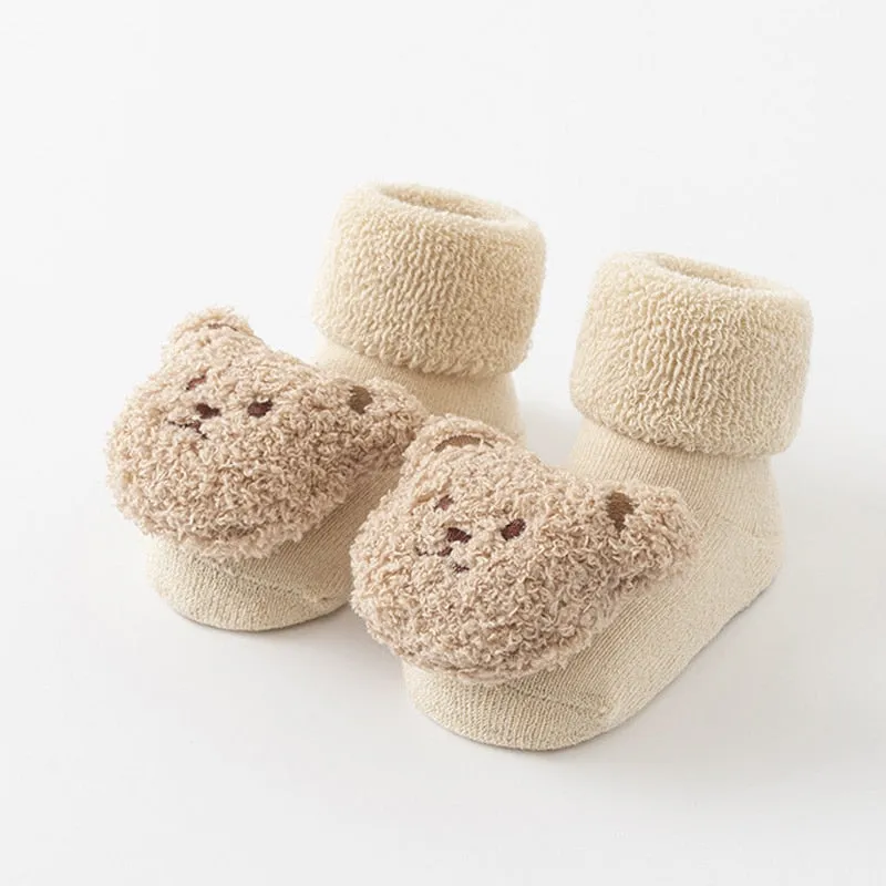Unisex Cute Cartoon Animal Baby Nonslip Socks