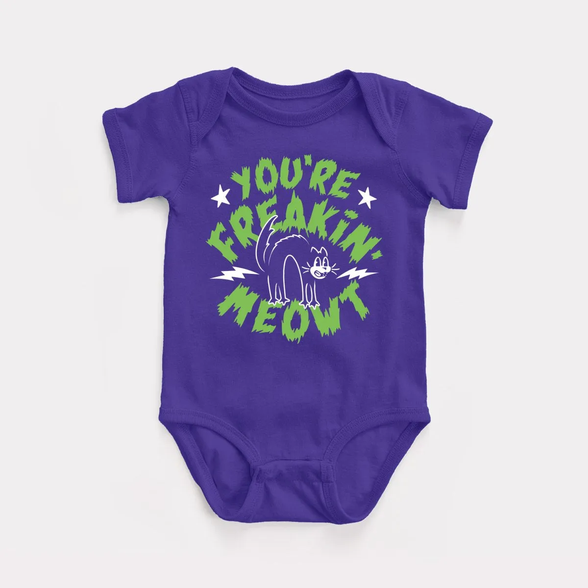 You're Freakin' Meowt Baby Bodysuit